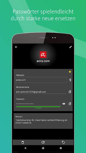 Avira Password Manager screenshot 4