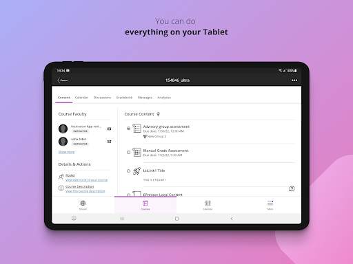 Blackboard Learn screenshot 16