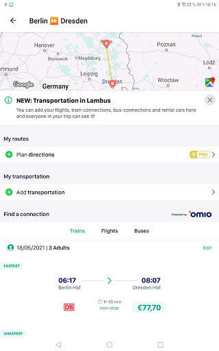 Lambus | Travel Planner screenshot 15