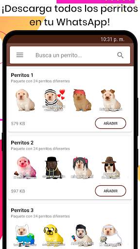 Stickers del Perrito Triste para WhatsApp 🐶 screenshot 2