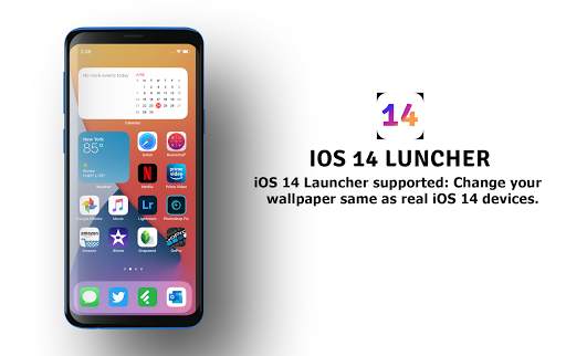 iOS 14 Launcher - Launcher for iPhone 12 screenshot 1