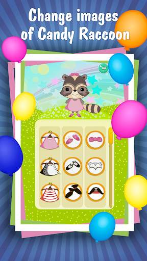 Candy Raccoon: Pop Balloons screenshot 5