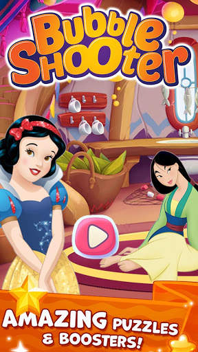 Princess Bubble Pop Snow screenshot 2
