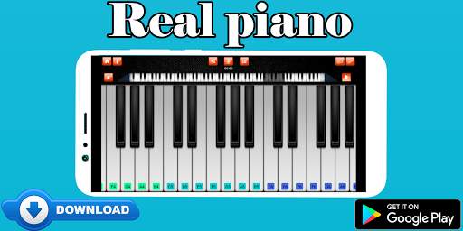 Piano Real Learning Keyboard screenshot 1
