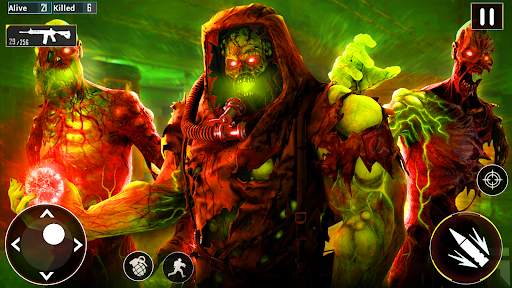 Zombie Hunter Sniper shooter screenshot 2