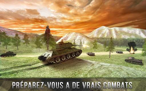 Tank Battle 3D: World War II screenshot 1
