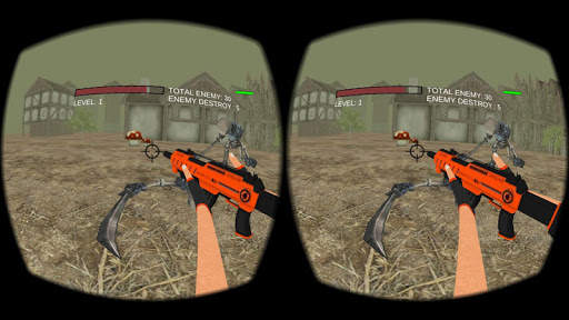 Zombie Fighter Virtual Reality screenshot 1