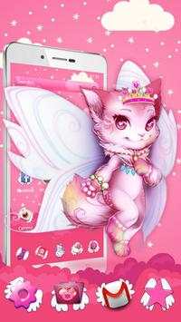 taffy Angel cat Theme screenshot 2