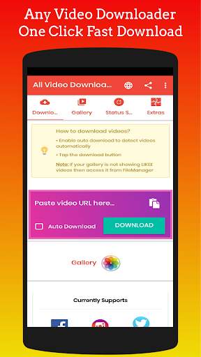 Any Video Downloader, Download Social Media Videos screenshot 1
