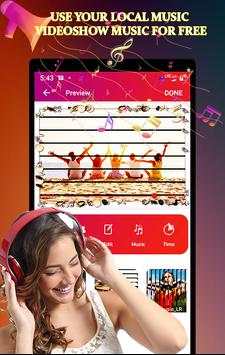 photo video maker with song effect screenshot 1