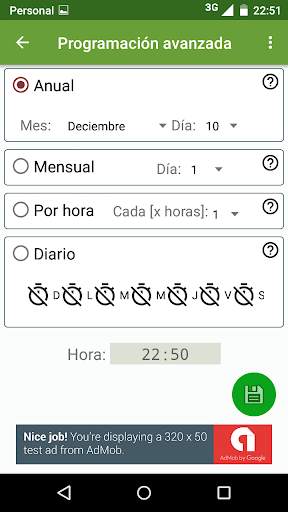 Margarita Reminder 1 تصوير الشاشة