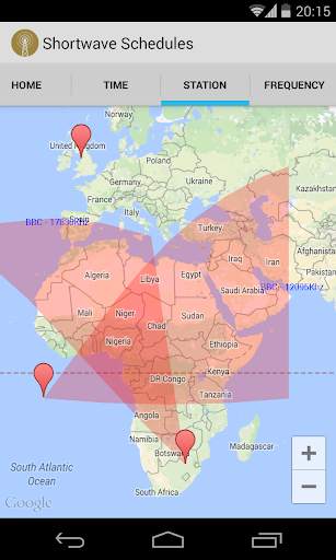 Shortwave Radio Schedules screenshot 4