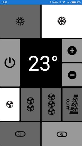 Electra AC Remote, as seen in picture! NO settings screenshot 1