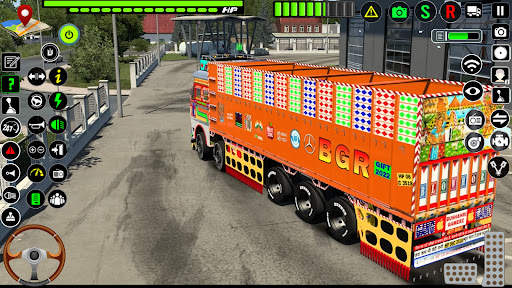 Heavy Indian Truck Lorry Games screenshot 6
