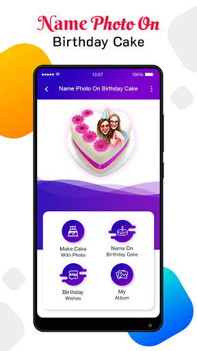 Name on Birthday Cake - Cake With Photo and Name screenshot 1