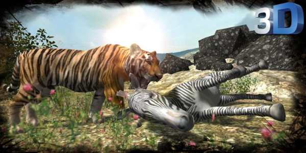 Angry Tiger Simulator स्क्रीनशॉट 3
