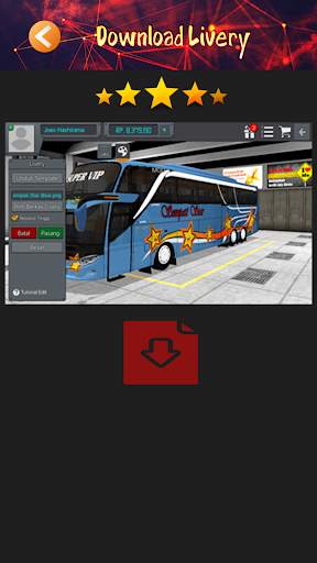 MOD BUSSID Sempati Star screenshot 4