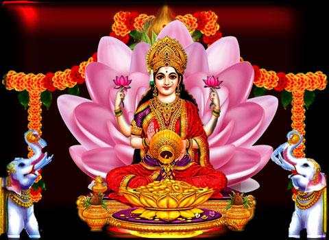 Lakshmi Devi LWP - Shake to Change Theme,Greetings screenshot 8