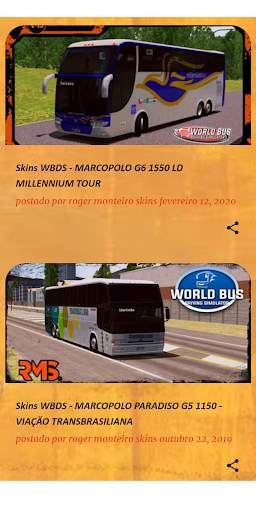 Skins World Bus Driving  Simulator screenshot 2