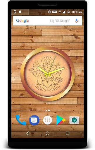 Ganesh Clock Live Wallpaper screenshot 5
