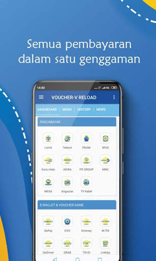 VOUCHER-V | Pulsa, Paket Data, Bayar Apapun 4 تصوير الشاشة