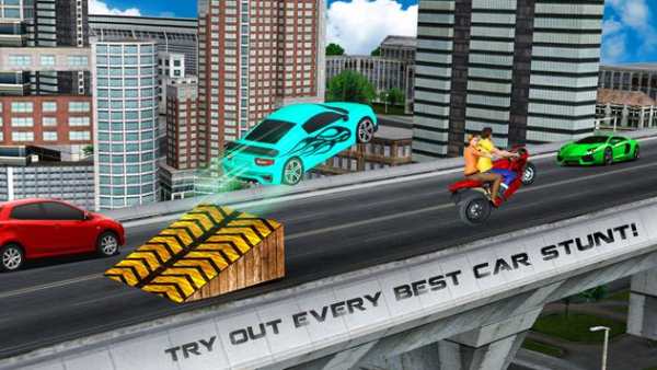 Crazy Car Impossible Stunt Challenge Game screenshot 2