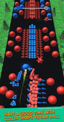 Color Shape VS Fire Ball 3D screenshot 7