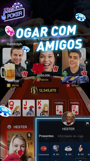 Face Poker - Vivo Vídeo Poker screenshot 1