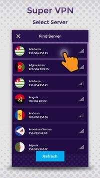 Hot Super VPN Unblock Proxy Master screenshot 1