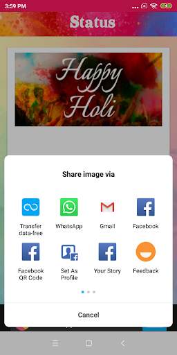Holi Status screenshot 7
