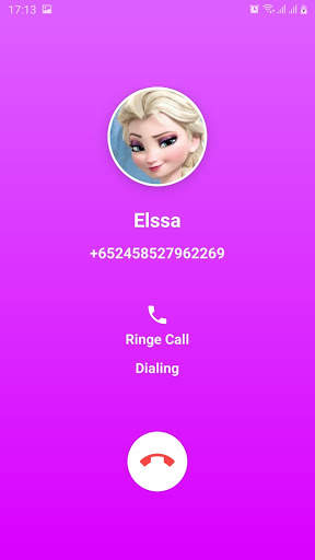 fake chat with Elssa : call & video - prank screenshot 2