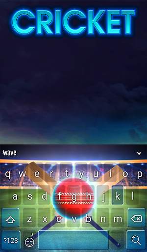 Cricket Animated Keyboard screenshot 2