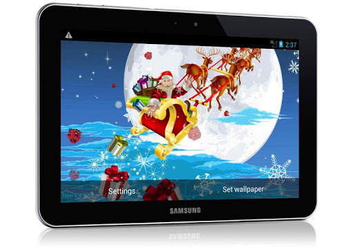 Santa Claus Live Wallpaper screenshot 7