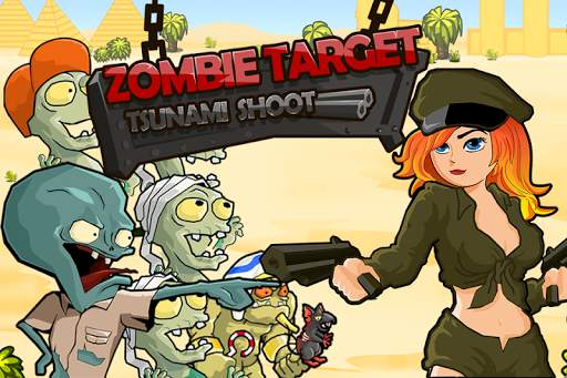 Zombie Target : Tsunami Shoot screenshot 1
