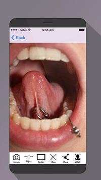 Piercing Camera Photo Editor screenshot 5