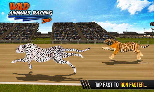 Animaux sauvages Racing 3D screenshot 3