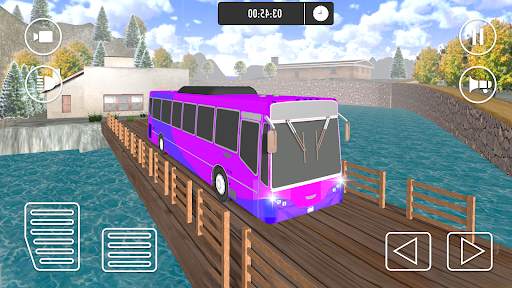 Offroad Bus Driving Simulator Game 2021 screenshot 4