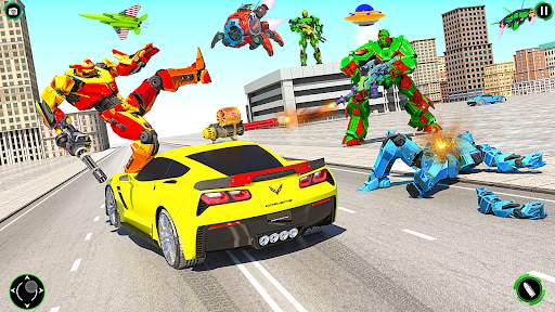 Robot Mobil Merub Perang robot screenshot 3