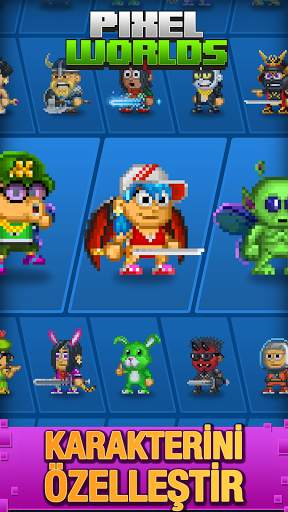 Pixel Worlds: MMO Sandbox screenshot 1