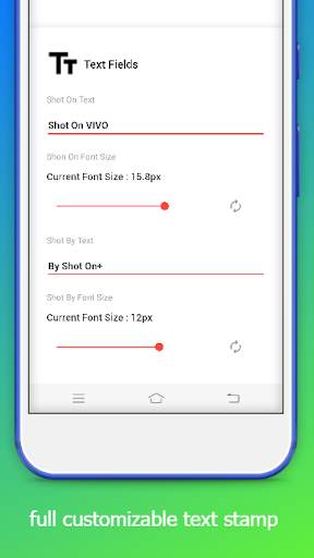 Shot On -  Add ShotOn photo screenshot 4