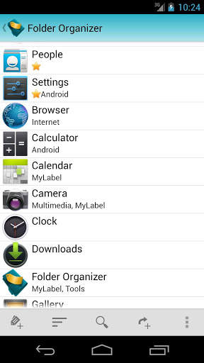 Folder Organizer lite screenshot 1