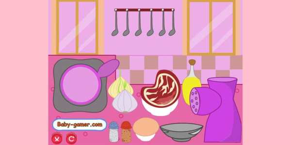 Game cooking food cutlet free screenshot 2