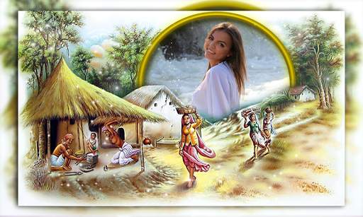 Village Photo Frames - my village life photo style 2 تصوير الشاشة