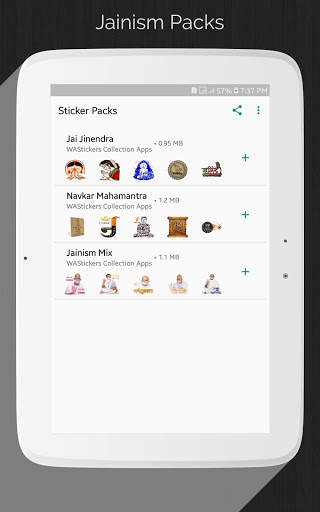Jain Stickers - WAStickerApp screenshot 9