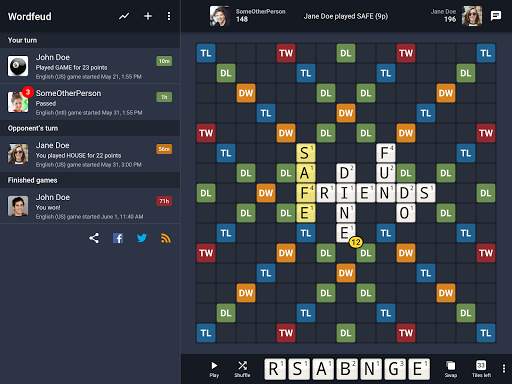 Wordfeud Free screenshot 7