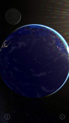 3D Earth & Real Moon screenshot 4