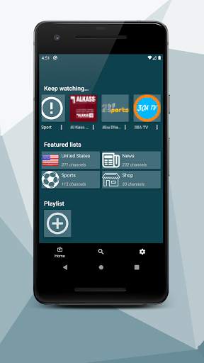 ClickTV: Video On Demand & IPTV Player M3U screenshot 1