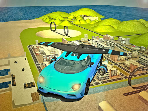 Flying Sport Car Simulator2016 screenshot 10