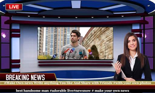Breaking News Video Maker screenshot 5