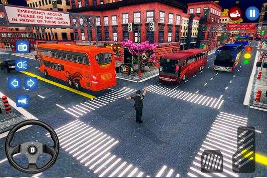 New City Bus Driver Simulator 2018 Pro Game screenshot 5